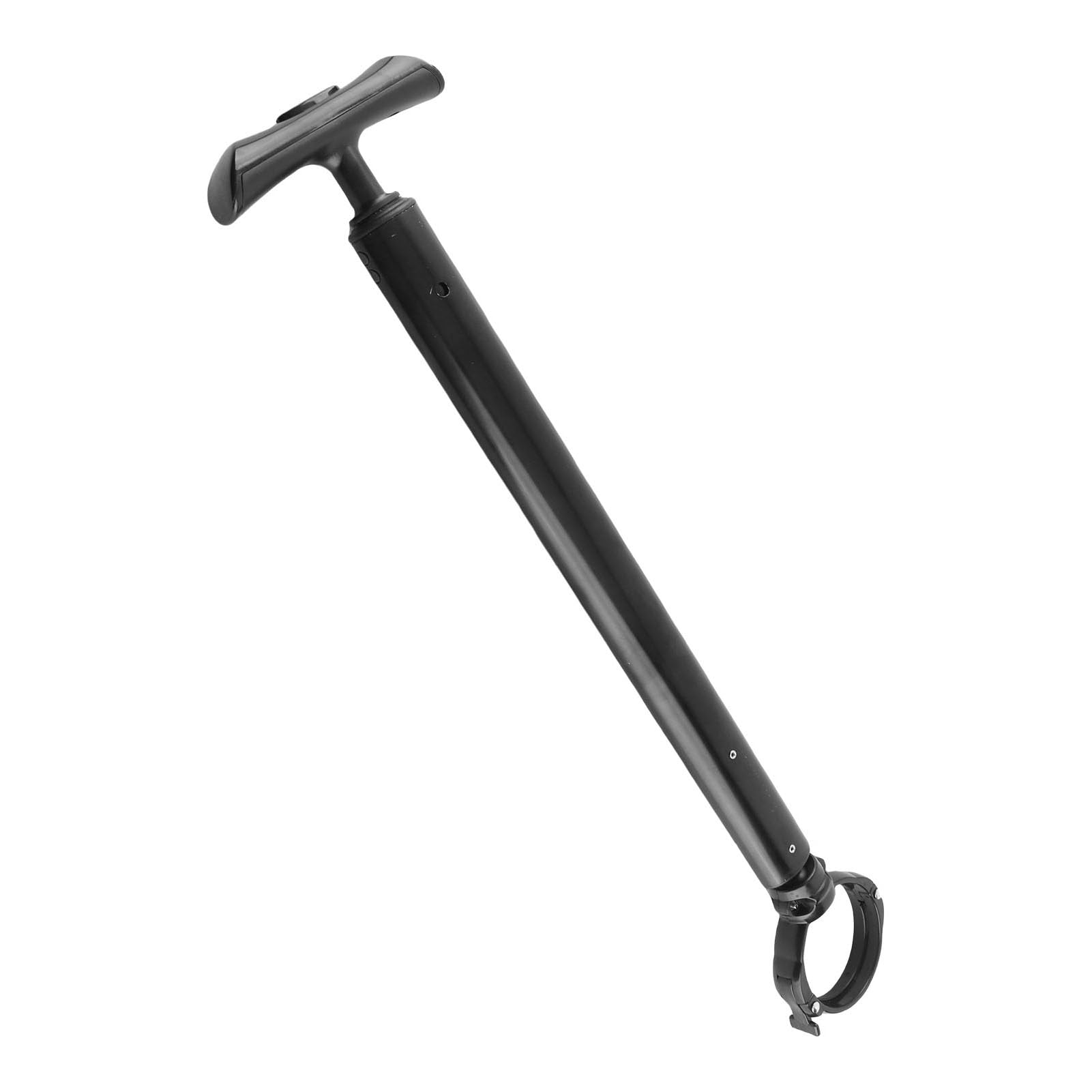 Hoverboard-Griff, selbstbalancierender Roller aus Aluminium, Teleskopgriff, Steuerstrebe, Stent, Zubehör für elektrischen selbstbalancierenden Roller (Black)