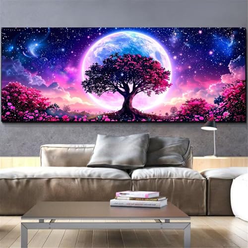 Peinture Numéro Personnalisé pour grand mur vide | Kit Diamond Painting 80x160