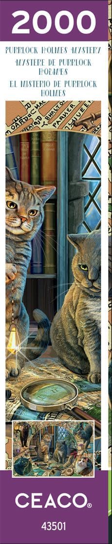 ジアハオ ポラ Sherlock Amazon.com: Ceaco - Purrlock Holmes Mystery - 2000 Piece