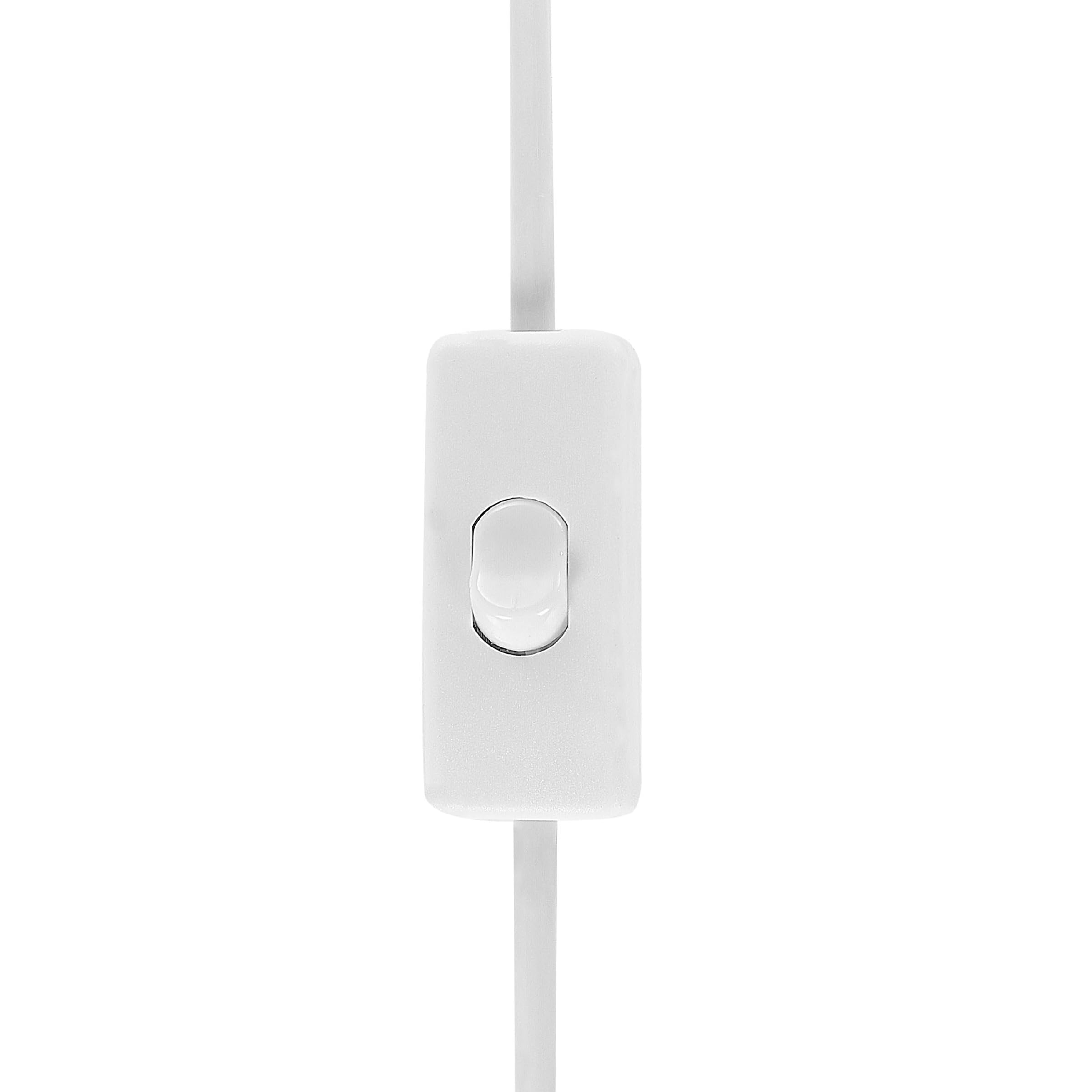 Beliani Tischlampe mit Keramikfuß hellbeige Steinoptik 60 cm Lampenschirm weiß Caine