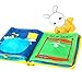 Soft Baby Toys Touch and Feel Cloth Book, 3D Books Fabric Activity for Babies /Toddlers, Learning to Sensory Book、Identify Skill Boys and Girls, Busy Book