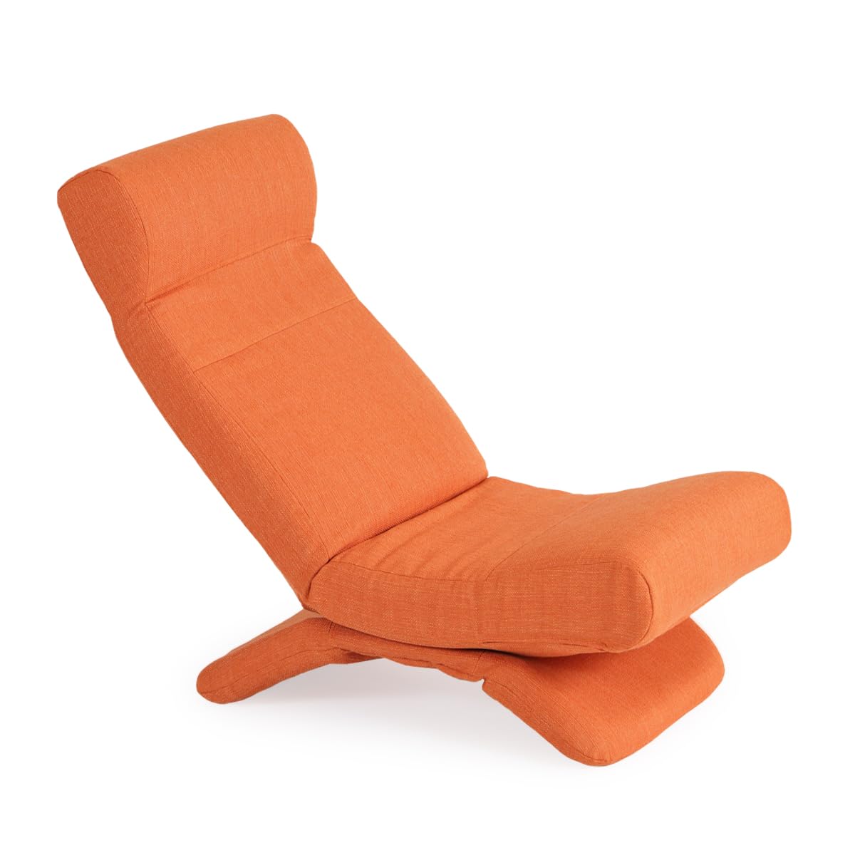 Amazon｜[座椅子専科] ZAGUN フレックスチェア2 (オレンジ) 日本製