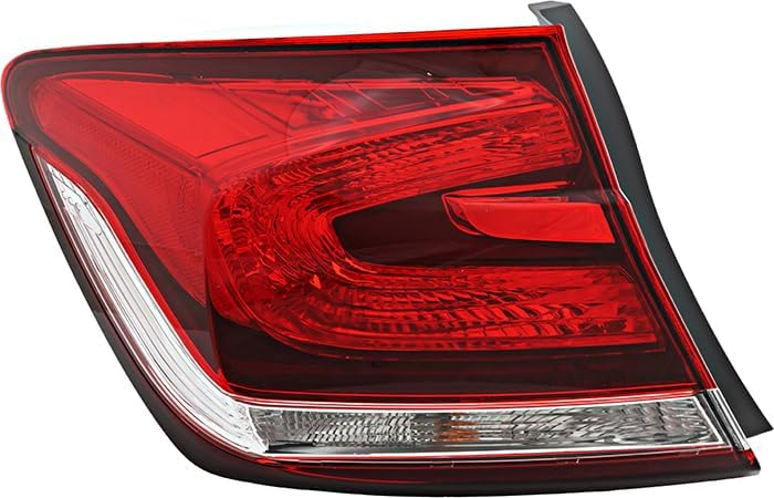 Miniatura 8 de Compatible con Honda Civic Sedan - Juego de luces traseras para el lado del conductor y del pasajero 2013, 2014, 2015