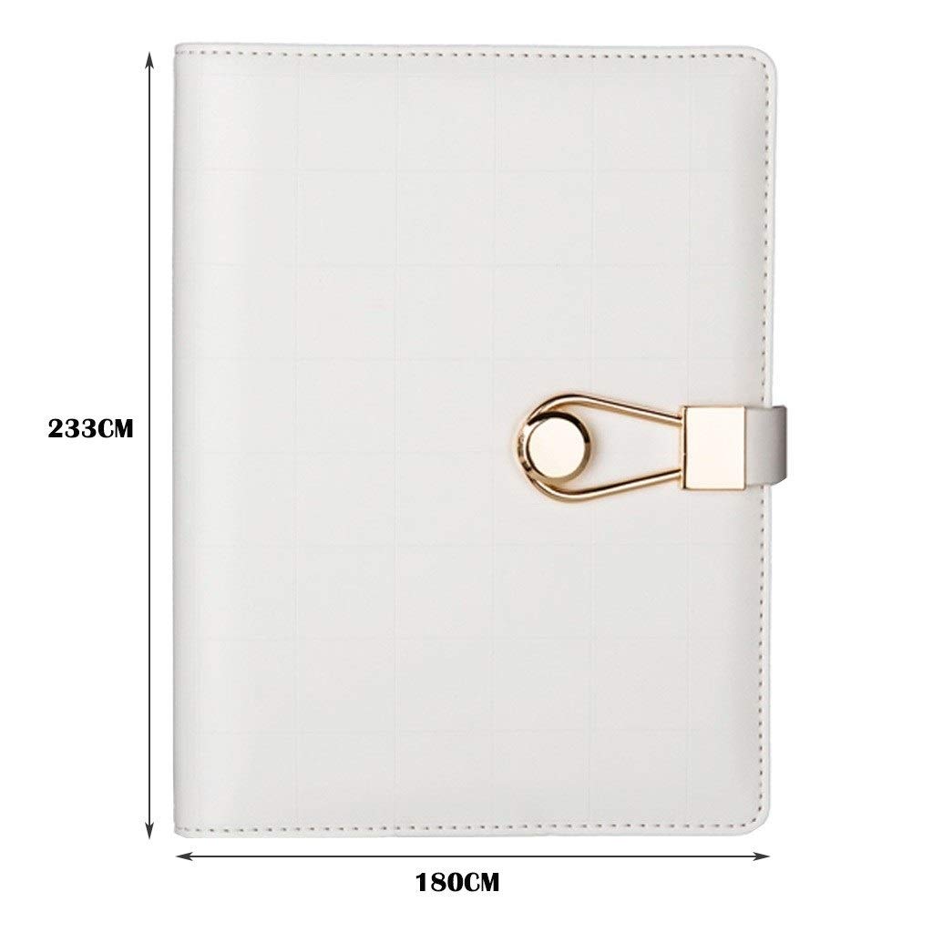 Taccuino con foglio sfuso, personalità, taccuino alla moda, apprendimento creativo, forniture per ufficio, diario, agenda, blocco note, taccuino, colore nero