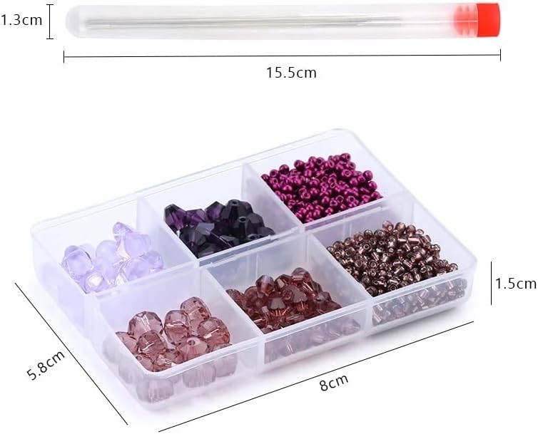 Crystal Seedbeads Glass Round Drop Beads for Jewelry Making DIY Supplies Findings Set Bracelet Accessories image 3