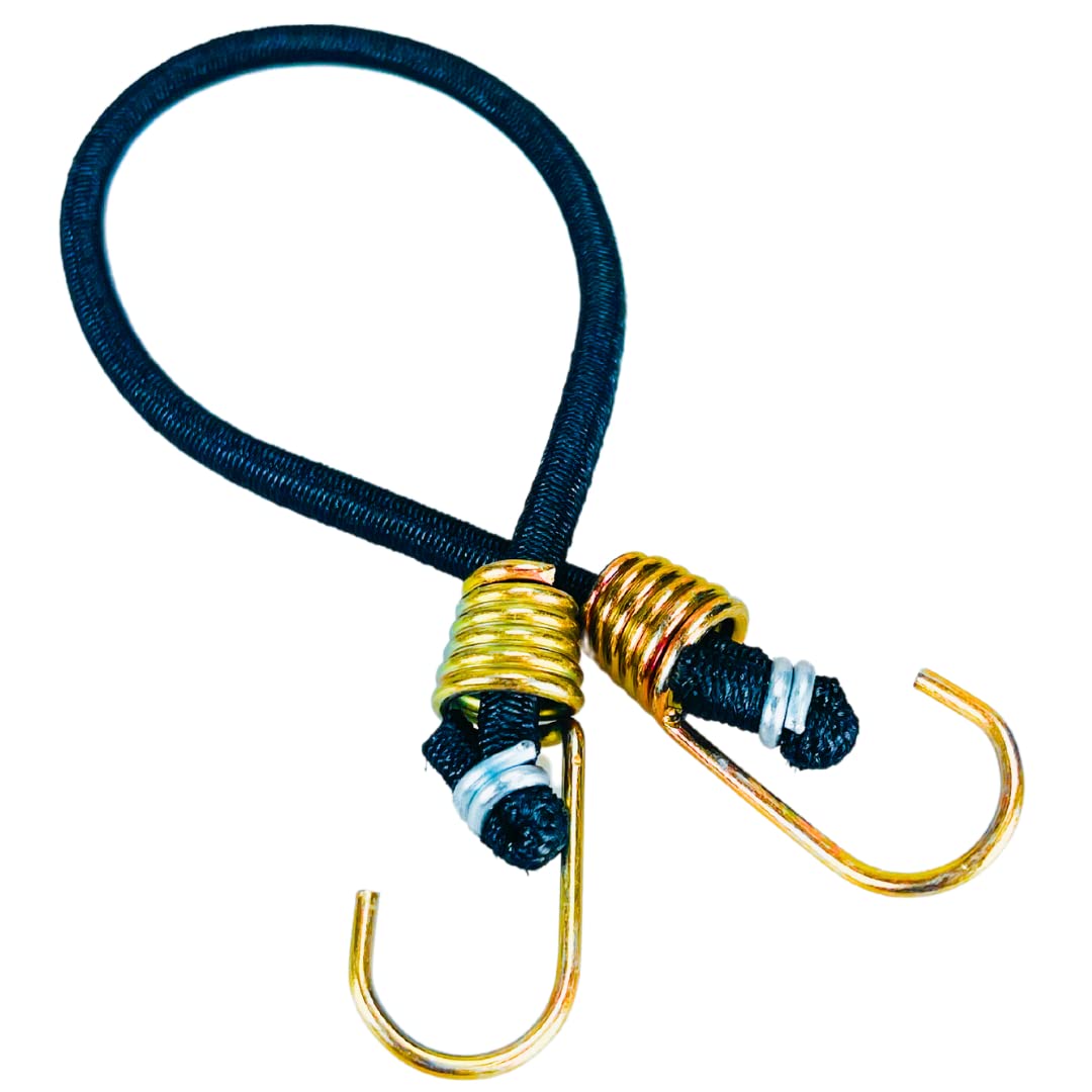 POLYPRO 50 Pack 10 Inch Bungee Cords || Great for Securing Small Cargo and Outdoor Activities