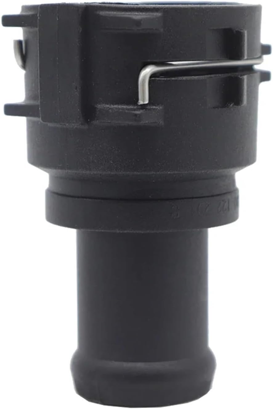 Coolant Hose Quick Coupling With Clip Seal，Compatible With A3 8L 8P 1996-2013，Radiator Flange Adapter Pipe Connector, Direct Fit(2pc)