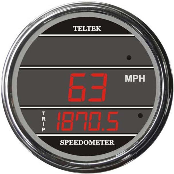 Replacement for Freightliner Classic 120 Year 1991 Blue Digital Speedometer Gauge with Trip Meter 0-150 MPH by Technical Precision