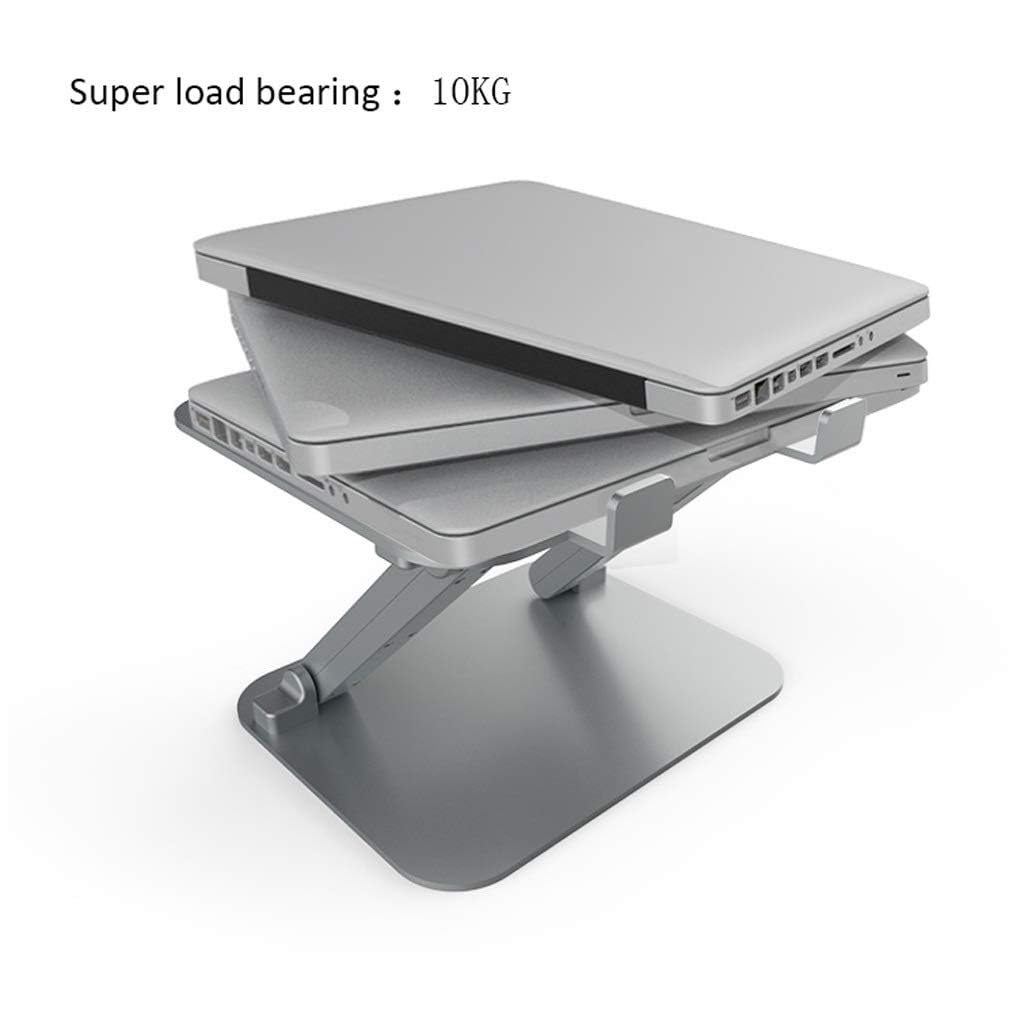 raffreddatore notebook ventole per pc portatile Supporto di raffreddamento per laptop da gioco in metallo regolabile multi-angolo