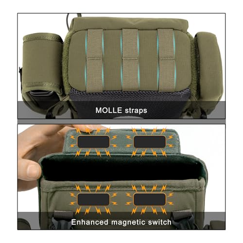 Image of MOXULE Binocular Harness Chest Pack: Bino Case with Rangefinder Pocket XL