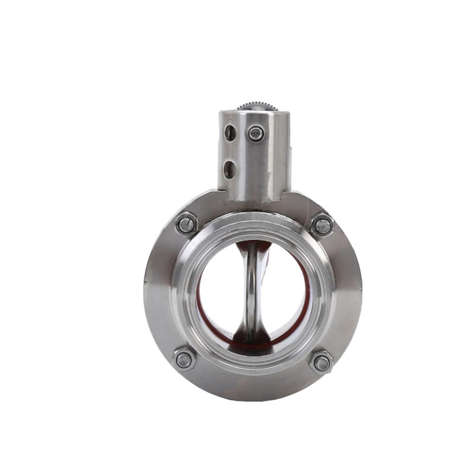 3/4" 1" 1-1/4" 1-1/2" 2" 3" Vanne Papillon à Trois Pinces en Acier Inoxydable SS304(102mm Ferrule 119)
