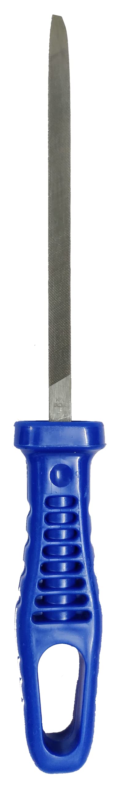 JK Super Drive Premium Scissor Slim Taper File with Handle, Grey, Pack of 2 Pieces, 5 inch