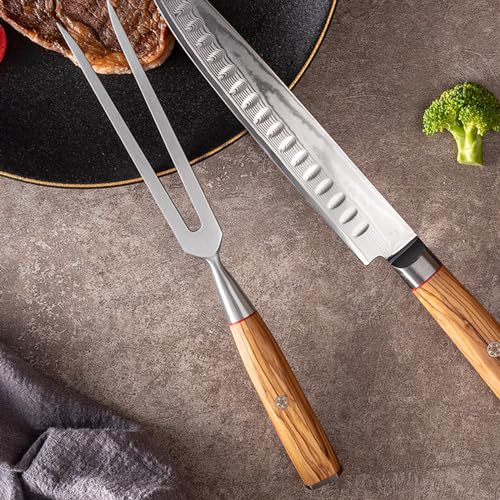 Set Cuchillos Cocina 8 Piezas Acero Inox Base miniatura 5