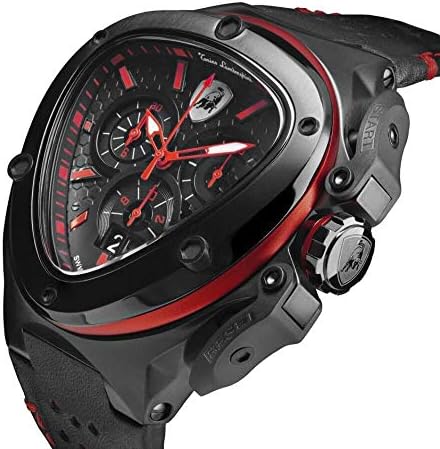 Tonino Lamborghini Spyder X Chronograph Watch Red T9XA, Strap