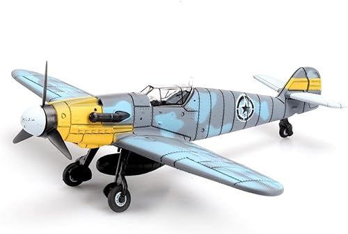 ViiKONDO 1/48 WWII BF109 Fighter German Aircraft Militar Warplane Model Kit de construcción DIY Asamblea Jet Gift (05)