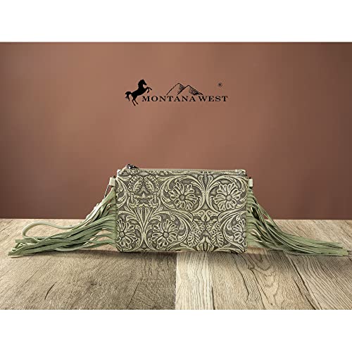 Image of Montana West Western Purse for Women Crossbody Bag Wristlet Clutch Purse