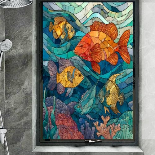 Vinilo adhesivo para ventana efecto esmerilado 35.4x63 pulg miniatura 3