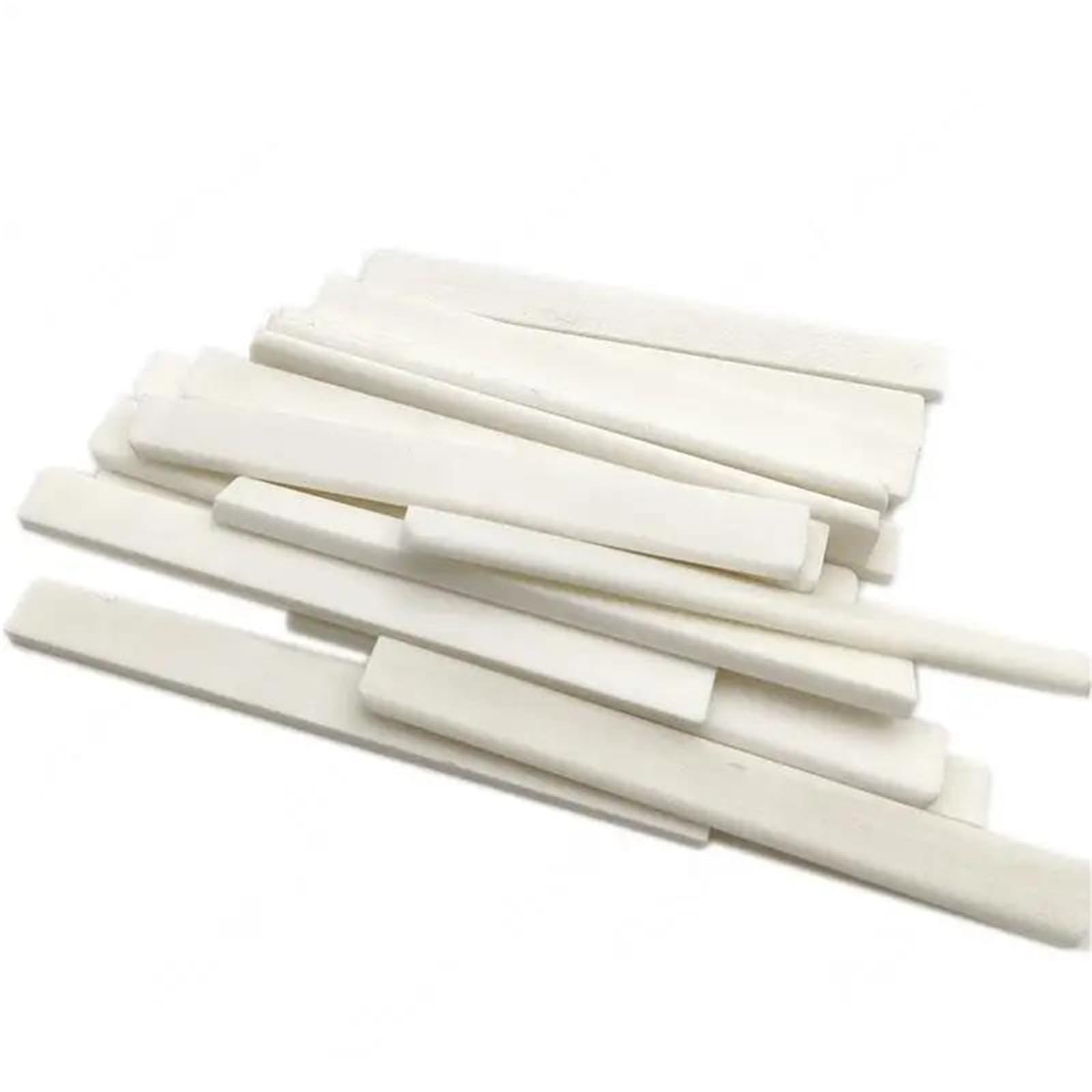 100 Set Di Parti Per Chitarra A Sella Per Chitarra Acustica Classica A 6 Corde In Osso pre Capotasto Scanalato(Acoustic)