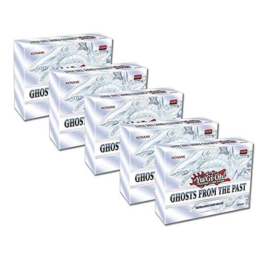 Realgoodeal YuGiOh Ghosts from The Past Display Box (5 Mini Boxes) PRE Sale Ship 4/16/2021