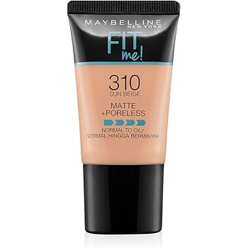 Buy Maybelline New York Fit Me Matte Poreless Liquid Foundation 310 Sun Beige 30ml Online At Low Prices In India Amazon In