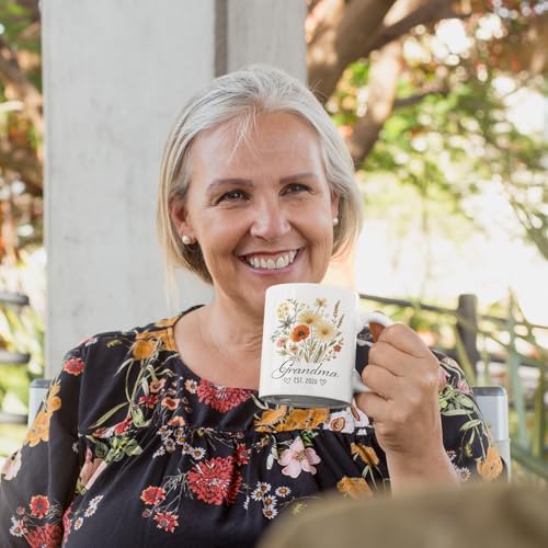 Set de 2 Mugs Cerámica Promoted to Grandparent 2026 miniatura 4