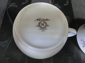 Amazon.co.jp: Noritake カップ＆ソーサー 2客セットノリタケ 花