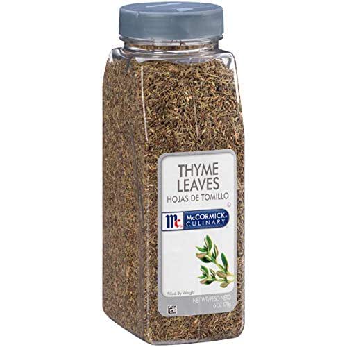 McCormick Culinary Thyme Leaves, 6 oz - One 6 Ounce