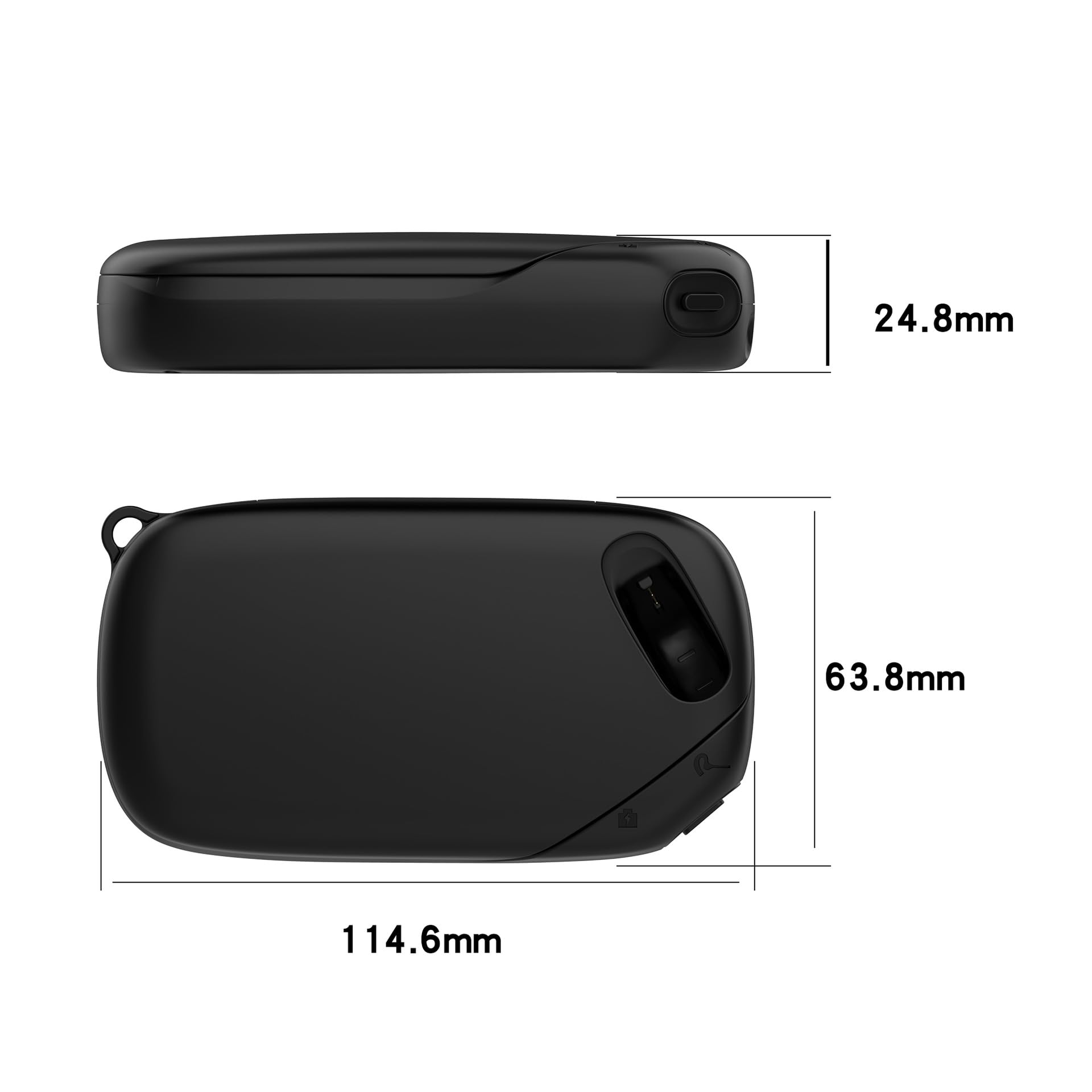 Custodia portatile con funzione di ricarica per Poly Voyager Legend 50/30 cuffie Custodia protettiva da trasporto con cavo USB-C