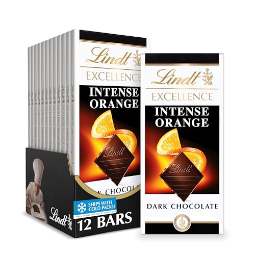 Lindt EXCELLENCE Intense Orange Dark Chocolate Bar