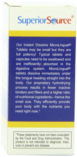 Superior Source 5-Htp Nutritional Supplements, 50 Mg, 60 Count,White #TOP1