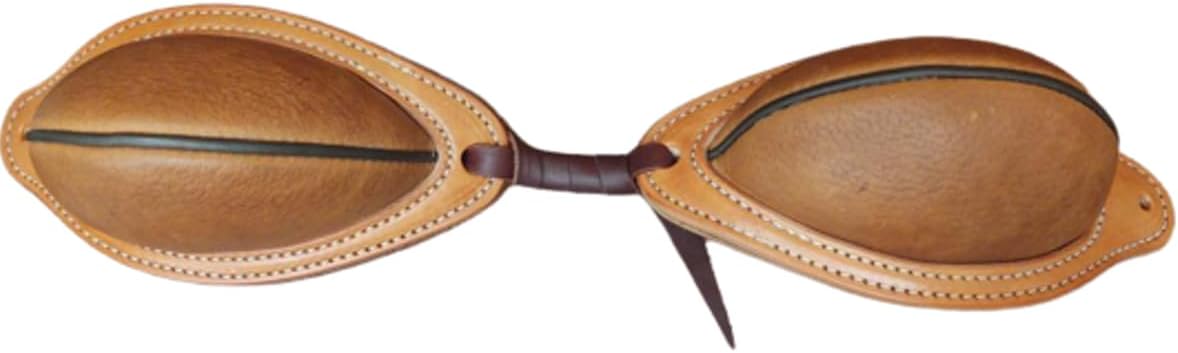 Bucking Rolls Western Horse Saddle Natural Leather Softy Buck-Roll Pair Set 008
