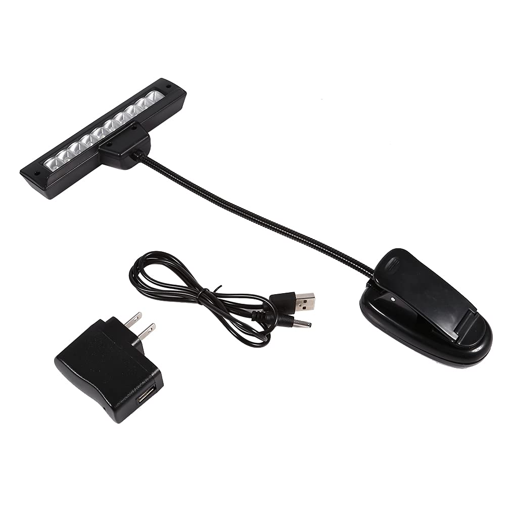 minifinker Lampe à pince, lampe à pince portable et légère pour fosses d'orchestre pour pianos pour pupitres pour bureaux(#1)