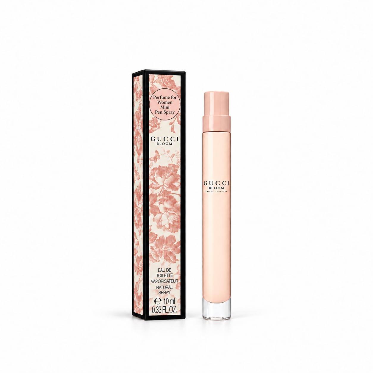 Gucci Perfume for Women Bloom Eau de Toilette Mini Spray 0.33 fl oz, Travel Size Perfume for Women, Ideal for On-the-Go Elegance and Sophistication