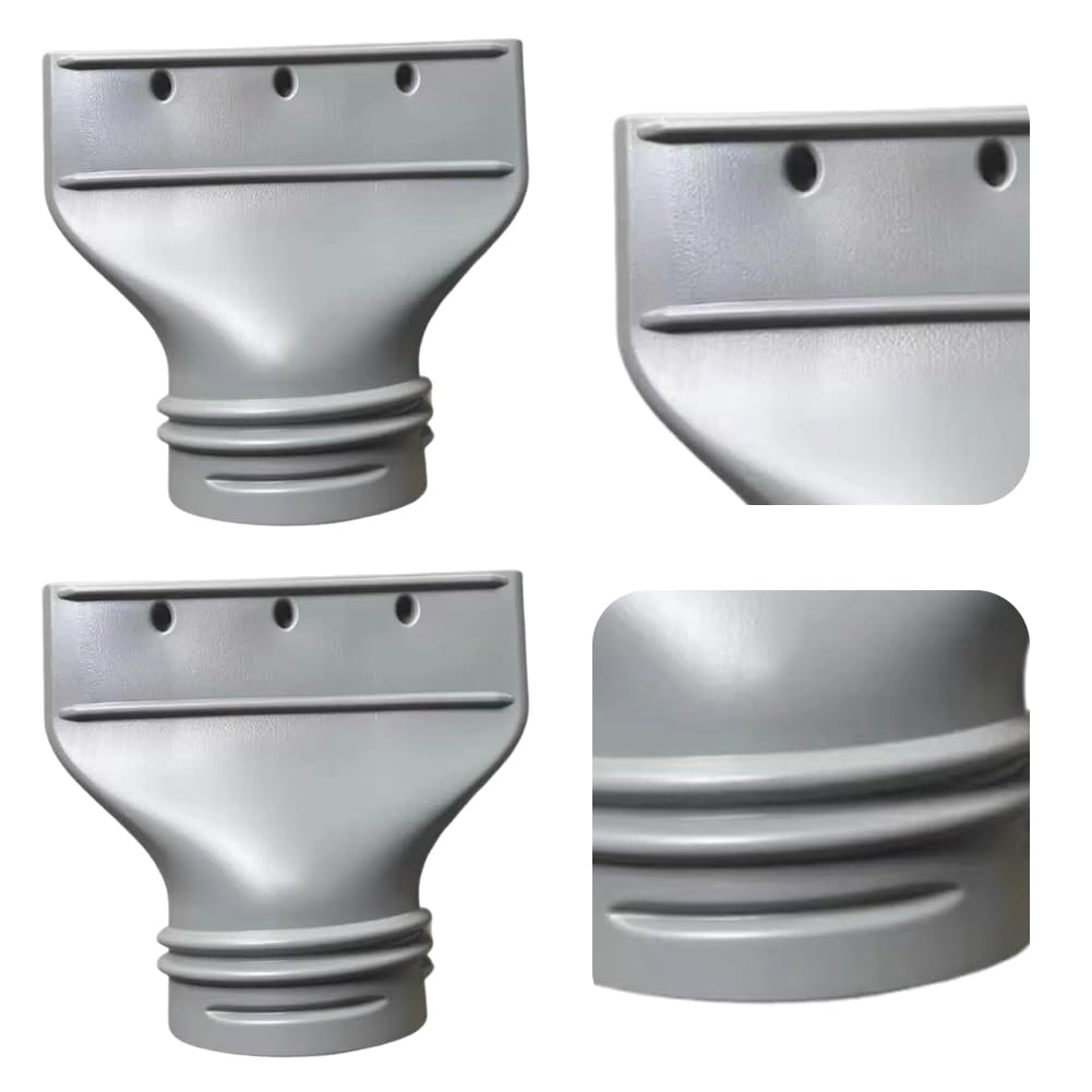 Flat Hose Adapter for Portable Ac Flat Connector Fits 13cm/15cm Pipe Portable Air Conditioner Duct Adapter