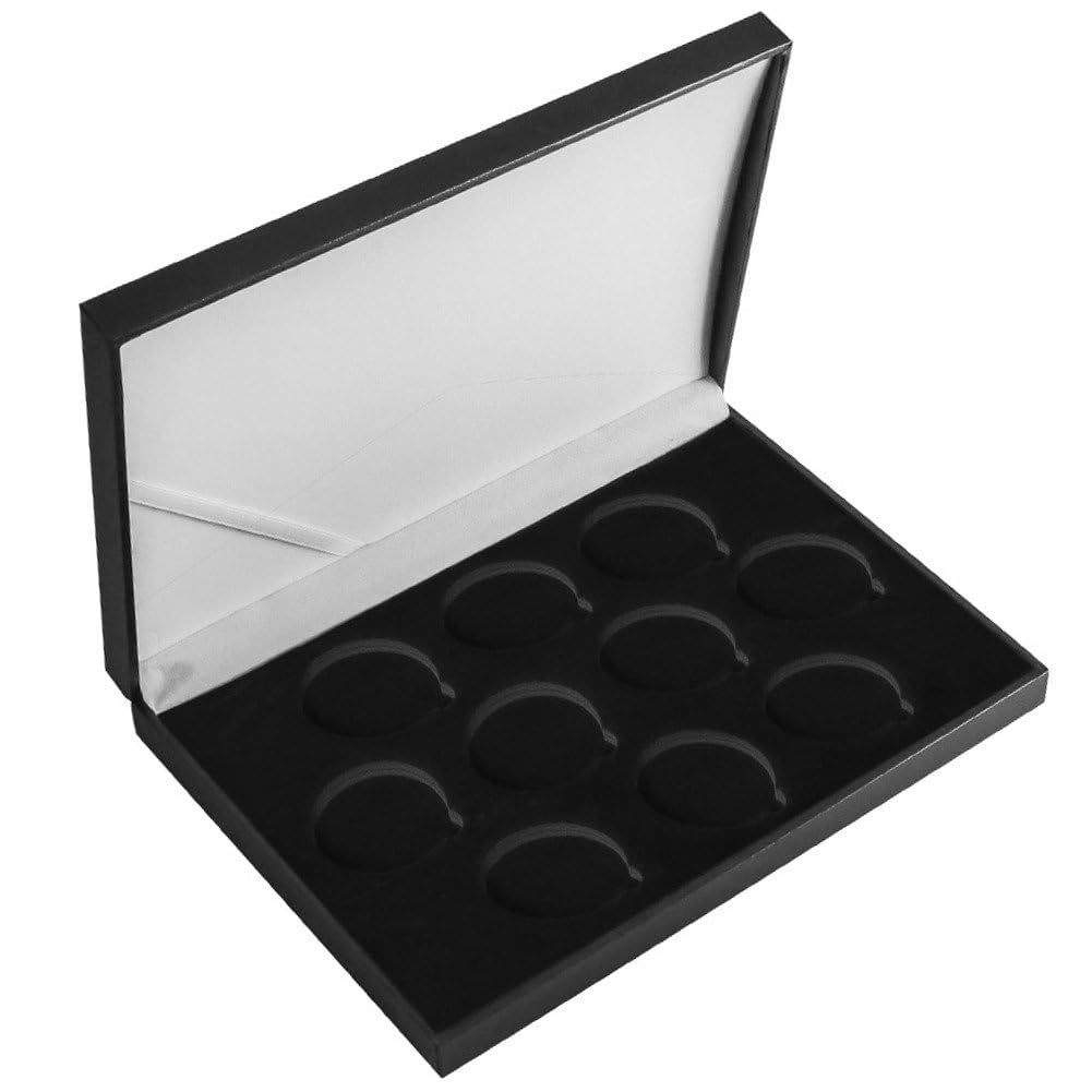 Brxmpn Coin Display Box, Coin Storage Box, Commemorative Coin Storage Box, Coin Presentation Box, Challenge Medal Coin Display Case for Collector
