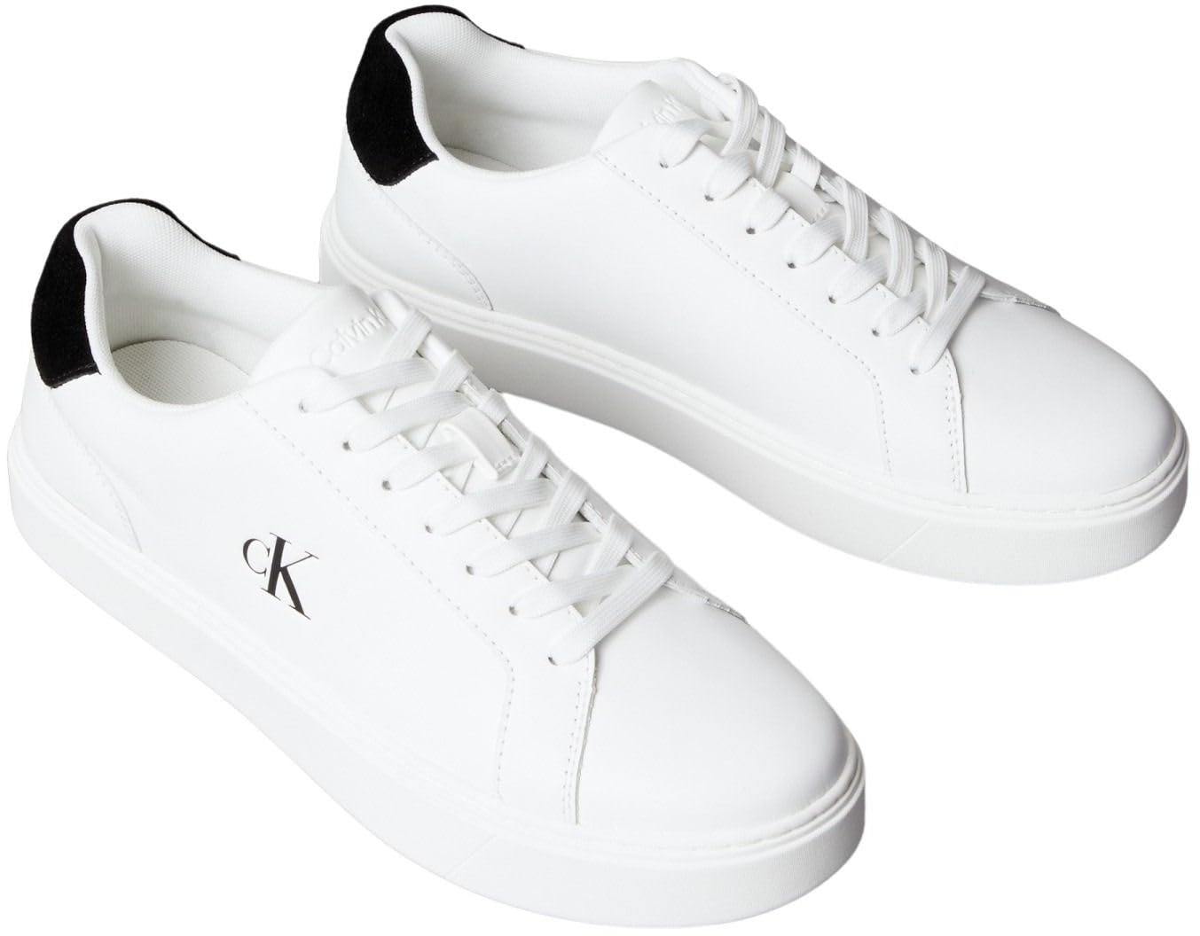 Calvin Klein Sneaker con Suela Cupsole Hombre Classic Laceup de Piel