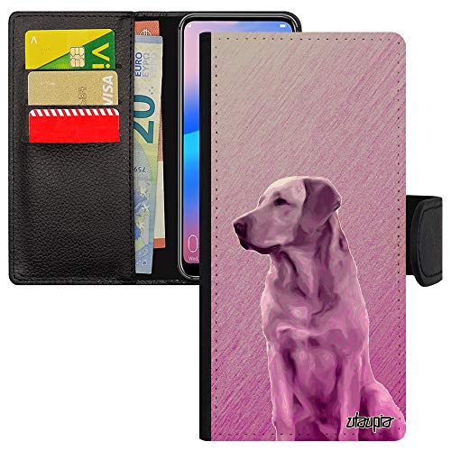 Coque Xiaomi Redmi Note 9 Pro Rabat Chien Golden Retriever Rose