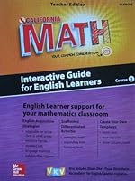 Califoria Math Your Common Core Edition Course 3 0021359342 Book Cover