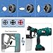 NEU MASTER Cordless Paint Sprayer, Cordless Spray Paint Gun with 3 Spray Patterns and Adjustable Valve Knob for Painting Ceiling, Fence, Cabinets, Walls