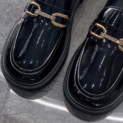 Loafers for Women Women's Casual Flat Shoes Round Toe Platform Sneakers for Everyday Wear3