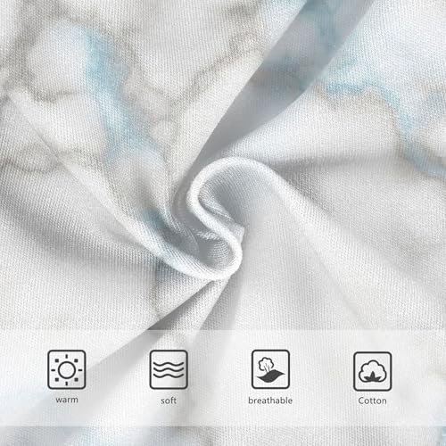 Pattern Girls Underwear Toddlers 2t Cotton Panties Little Girl White Marble Grey Blue Vein Briefs Girls Undies3