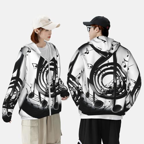 Chaqueta con capucha ligera para protección solar miniatura 5