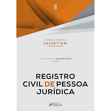 Capa do livro Registro Civil de Pessoas Jurídicas - 1ª Ed - 2023
