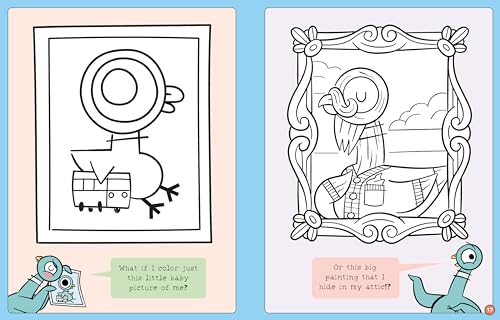 Don't Let The Pigeon Color This Book!: A Superfun Mo Willems and You Coloring Book! - Image 6
