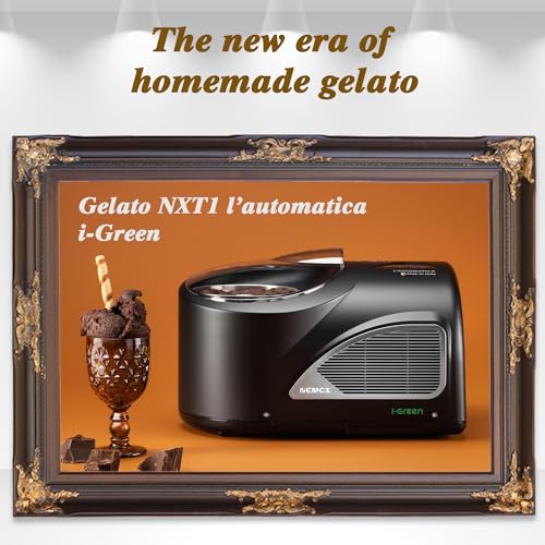 Nemox Eismaschine NXT1 L'AUTOMATICA i-Green halbprofessionelle und private Vollautomat (schwarz) – Bild 7