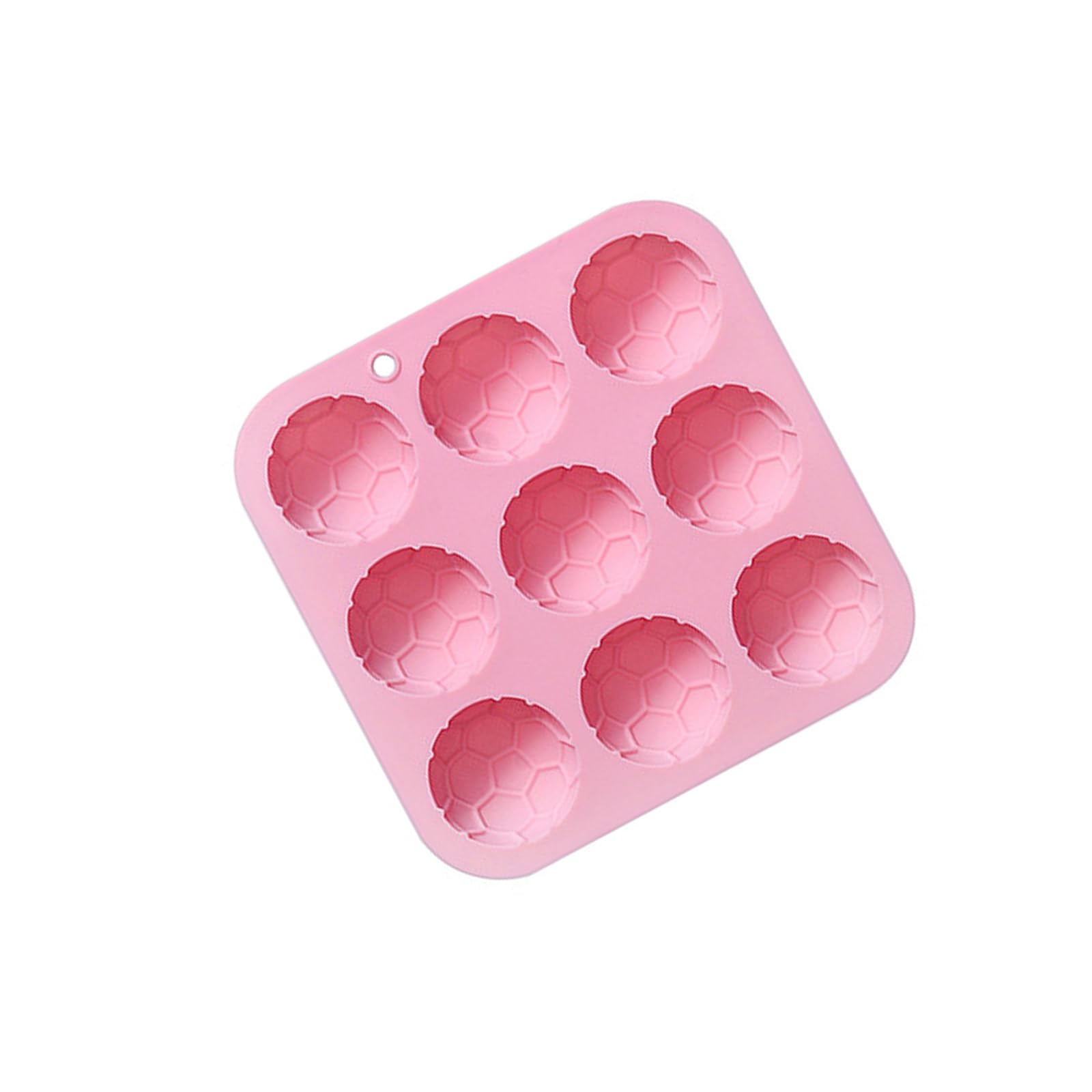 ATRYG Food Grade Silicone 9 Cavity Football Shape Baking Chocolate Mold for Easy Releases and Multipurpose Use in Kitchen