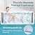 Inflatable Hot Tub, 4-6 Person Large Polygon Blow Up Portable Hot Tub, Leak-Proof PVC Outdoor Spa with 130 Air Jets, Heater Pump and Insulated Cover, 77” X 77”X 25”