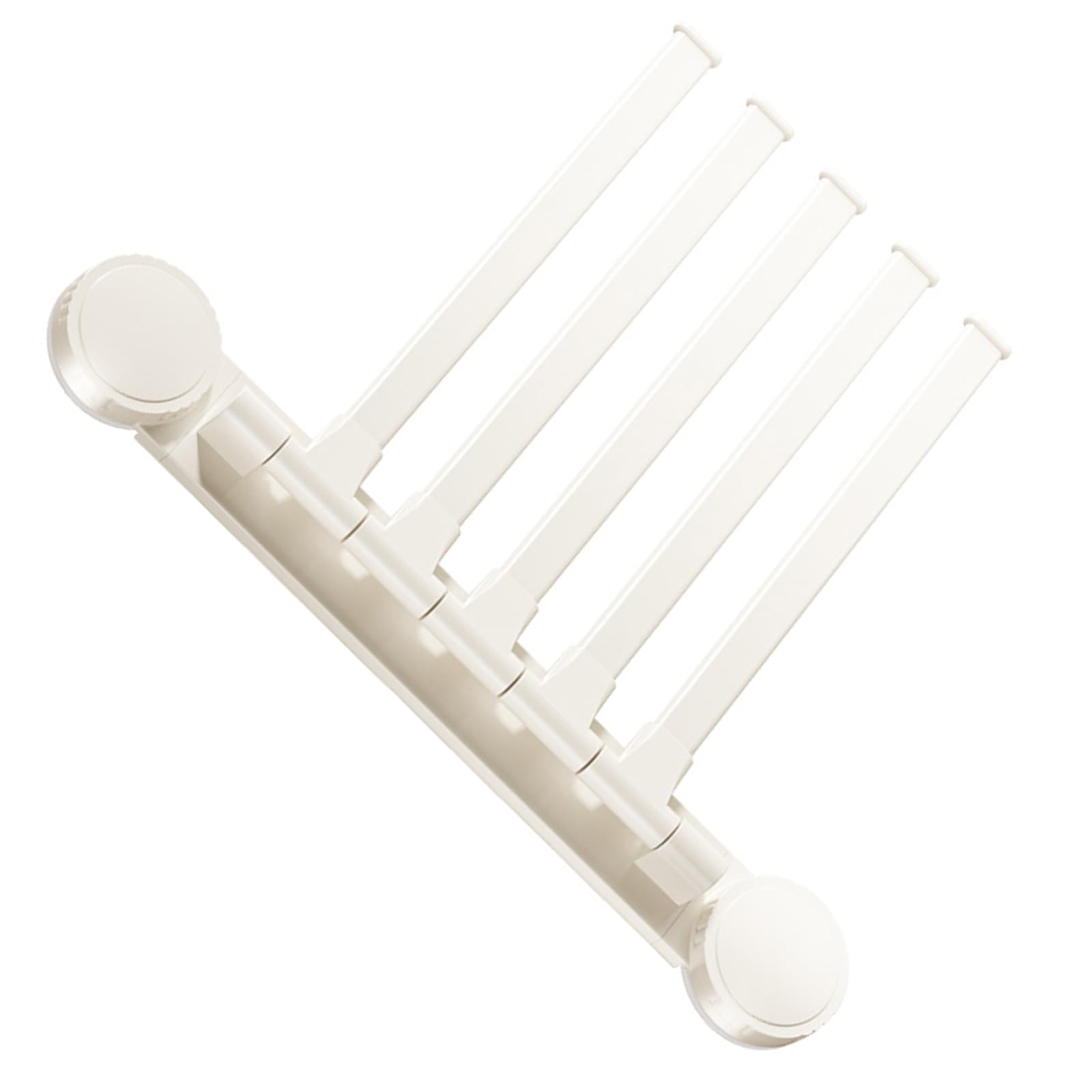 Rotating Towel Rack with Suction Installation Saves Space in Bathroom Kitchen or Balconies Area Hanging Solution Without Drilling Towel Rod