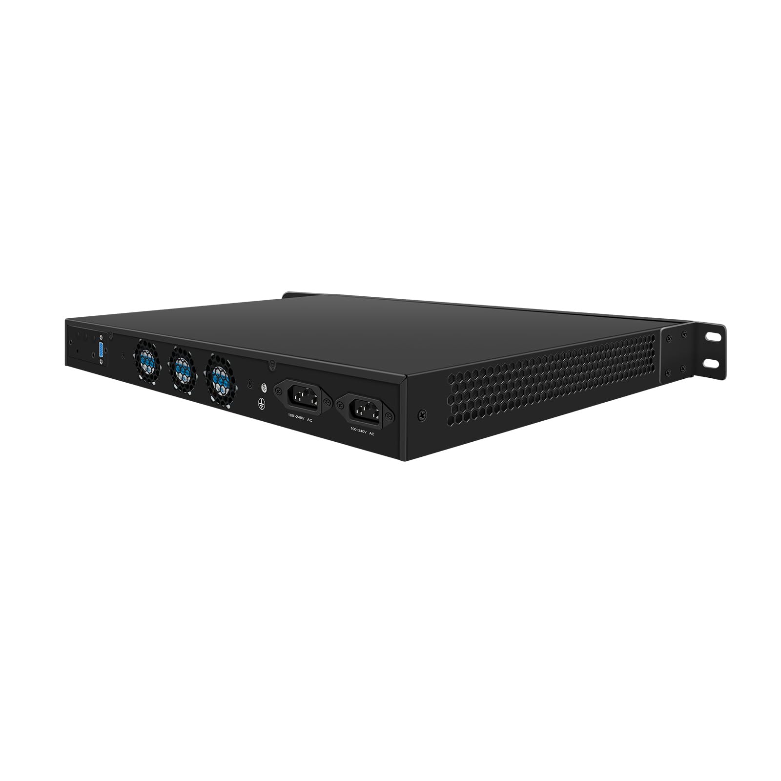 1U Firewall Appliance 10GbE with Redundancy Power Supply, PFSense, Mikrotik, OPNsense, VPN, I7 12700, RJ59, 6 x 2.5GbE LAN, 4 x SFP+, Support 19-24V DC, 32G RAM, 256G SSD
