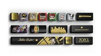 JOJO 　ジョジョ　第三部 　 中国限定 　PC キーボード　キーキャップ JOJO ジョジョ 第三部 中国限定 PC キーボード キーキャップ